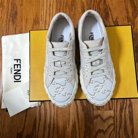 fendi karligraphy sneakers|FENDI FF Karligraphy low.